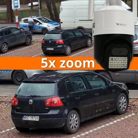 Kamera IP ORLLO Z17 Ultra 4K zewnętrzna obrotowa GSM na kartę SIM Kamera IP ORLLO Z17 Ultra 4K zewnętrzna obrotowa GSM na kartę SIM