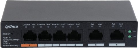 SWITCH DAHUA CS4006-4GT-60 SWITCH DAHUA CS4006-4GT-60