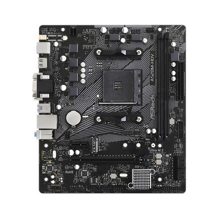 ASRock | A520M-HDV | Rodzina procesorów AMD | Gniazdo procesora AM4 | DDR4 DIMM | Gniazda pamięci 2 | Obsługiwane interfejsy dys ASRock | A520M-HDV | Rodzina procesorów AMD | Gniazdo procesora AM4 | DDR4 DIMM | Gniazda pamięci 2 | Obsługiwane interfejsy dys