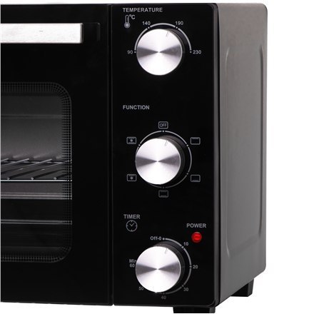 Adler AD 6024 Electric oven, 22 L, Black Adler AD 6024 Electric oven, 22 L, Black