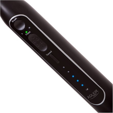 Adler | Szczoteczka soniczna 2 w 1 do nitkowania wodą | AD 2180b | Akumulatorowa | Dla dorosłych | Liczba główek szczoteczki w z Adler | Szczoteczka soniczna 2 w 1 do nitkowania wodą | AD 2180b | Akumulatorowa | Dla dorosłych | Liczba główek szczoteczki w z