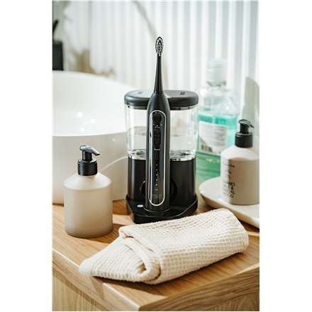 Adler | Szczoteczka soniczna 2 w 1 do nitkowania wodą | AD 2180b | Akumulatorowa | Dla dorosłych | Liczba główek szczoteczki w z Adler | Szczoteczka soniczna 2 w 1 do nitkowania wodą | AD 2180b | Akumulatorowa | Dla dorosłych | Liczba główek szczoteczki w z