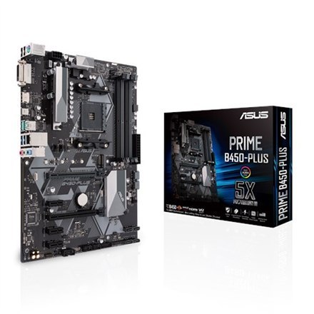 Asus | PRIME B450-PLUS | Rodzina procesorów AMD | Gniazdo procesora AM4 | Gniazda pamięci 4 | Liczba złączy SATA 6 x SATA 6 Gb/s Asus | PRIME B450-PLUS | Rodzina procesorów AMD | Gniazdo procesora AM4 | Gniazda pamięci 4 | Liczba złączy SATA 6 x SATA 6 Gb/s