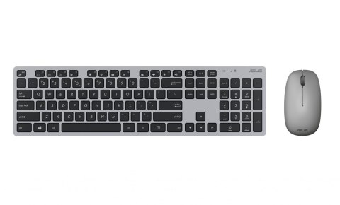 Asus W5000 | Keyboard and Mouse Set | Wireless | US | Gray Asus W5000 | Keyboard and Mouse Set | Wireless | US | Gray