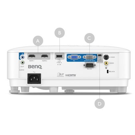 Benq | MX560 | Projektor DLP | XGA | 1024 x 768 | 4000 ANSI lumenów | Biały Benq | MX560 | Projektor DLP | XGA | 1024 x 768 | 4000 ANSI lumenów | Biały