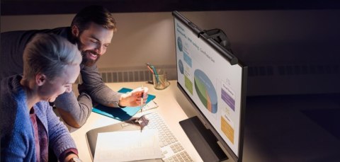 Benq | ScreenBar e-Reading LED Task Lamp | 9H.W42QD.WP1 | 320 lm | 5 W | 2700-6500 K | 50000 h | Lampa LED | 5 V | 0,53 kg Benq | ScreenBar e-Reading LED Task Lamp | 9H.W42QD.WP1 | 320 lm | 5 W | 2700-6500 K | 50000 h | Lampa LED | 5 V | 0,53 kg