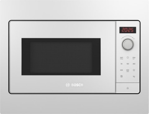 Bosch | BFL523MW3 | Kuchenka mikrofalowa | Do zabudowy | 800 W | Biały Bosch | BFL523MW3 | Kuchenka mikrofalowa | Do zabudowy | 800 W | Biały