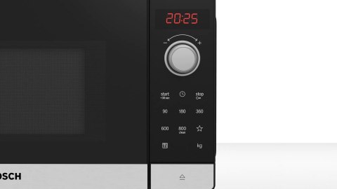 Bosch | FFL023MS2 | Kuchenka mikrofalowa | Wolnostojąca | 20 L | 800 W | Czarna Bosch | FFL023MS2 | Kuchenka mikrofalowa | Wolnostojąca | 20 L | 800 W | Czarna