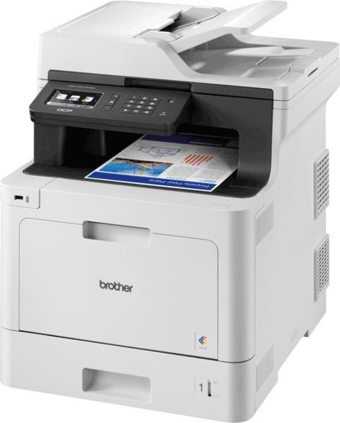 Brother | DCP-L8410CDW | Drukarka / kopiarka / skaner | Kolorowy | Laserowy | A4/Legal | Czarny | Biały Brother | DCP-L8410CDW | Drukarka / kopiarka / skaner | Kolorowy | Laserowy | A4/Legal | Czarny | Biały