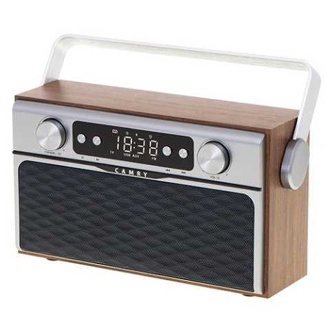 Camry | CR 1183 | Radio Bluetooth | 16 W | AUX in | Drewniane Camry | CR 1183 | Radio Bluetooth | 16 W | AUX in | Drewniane