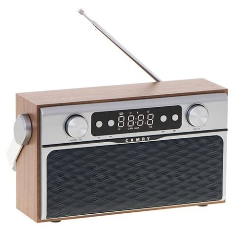 Camry | CR 1183 | Radio Bluetooth | 16 W | AUX in | Drewniane Camry | CR 1183 | Radio Bluetooth | 16 W | AUX in | Drewniane