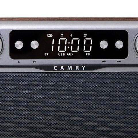 Camry | CR 1183 | Radio Bluetooth | 16 W | AUX in | Drewniane Camry | CR 1183 | Radio Bluetooth | 16 W | AUX in | Drewniane