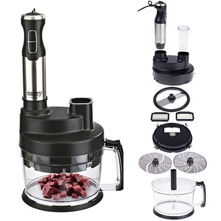 Camry | CR 4623 | 1600 W | Blender | Blender ręczny | Liczba prędkości Zmienna | Tryb Turbo | Rozdrabniacz | Kruszenie lodu | Cz Camry | CR 4623 | 1600 W | Blender | Blender ręczny | Liczba prędkości Zmienna | Tryb Turbo | Rozdrabniacz | Kruszenie lodu | Cz
