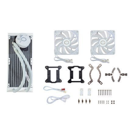 Cooler Master | MASTERLIQUID 240L CORE ARGB White | Cooler Cooler Master | MASTERLIQUID 240L CORE ARGB White | Cooler