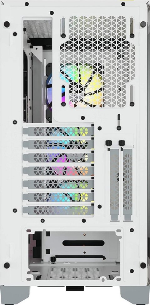 Corsair | Obudowa Mid-Tower ATX ze szkłem hartowanym | iCUE 4000X RGB | Okno boczne | Mid-Tower | Biały | Zasilacz w zestawie Ni Corsair | Obudowa Mid-Tower ATX ze szkłem hartowanym | iCUE 4000X RGB | Okno boczne | Mid-Tower | Biały | Zasilacz w zestawie Ni