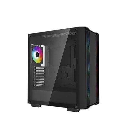 Deepcool | CC560 ARGB V2 | Czarny | Mid Tower | Zasilacz w zestawie Nie | ATX PS2 Deepcool | CC560 ARGB V2 | Czarny | Mid Tower | Zasilacz w zestawie Nie | ATX PS2