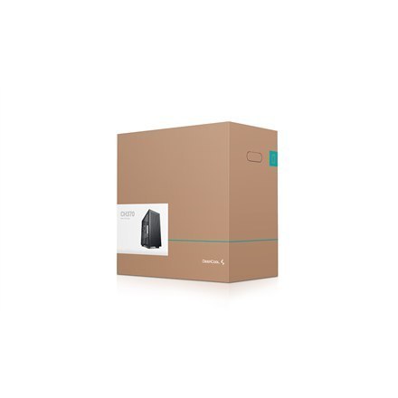 Deepcool | CH370 | Side window | Black | Micro ATX | Power supply included No | ATX PS2 Deepcool | CH370 | Side window | Black | Micro ATX | Power supply included No | ATX PS2