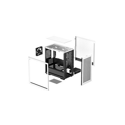 Deepcool | CH370 | Side window | White | Micro ATX | Power supply included No | ATX PS2 Deepcool | CH370 | Side window | White | Micro ATX | Power supply included No | ATX PS2