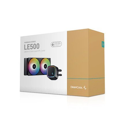Deepcool | LE500 | CPU Liquid Cooler | Black | Intel, AMD Deepcool | LE500 | CPU Liquid Cooler | Black | Intel, AMD