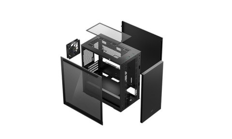 Deepcool | MACUBE 110 | Black | mATX | Power supply included | ATX PS2 (Length less than 170mm) Deepcool | MACUBE 110 | Black | mATX | Power supply included | ATX PS2 (Length less than 170mm)