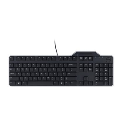 Dell | KB813 | Klawiatura Smartcard | Przewodowa | układ klawiszy EE- Estonia | Czarna | USB Dell | KB813 | Klawiatura Smartcard | Przewodowa | układ klawiszy EE- Estonia | Czarna | USB