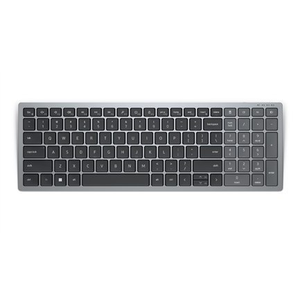 Dell | Keyboard | KB740 | Keyboard | Wireless | RU | m | Titan Gray | 2.4 GHz, Bluetooth 5.0 | 506 g Dell | Keyboard | KB740 | Keyboard | Wireless | RU | m | Titan Gray | 2.4 GHz, Bluetooth 5.0 | 506 g