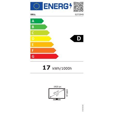 Dell | S2725HS | 27 " | IPS | 1920 x 1080 pikseli | 16:9 | Gwarancja 36 miesięcy | 8 ms | Biały | Ilość portów HDMI 2 | 100 Hz Dell | S2725HS | 27 " | IPS | 1920 x 1080 pikseli | 16:9 | Gwarancja 36 miesięcy | 8 ms | Biały | Ilość portów HDMI 2 | 100 Hz