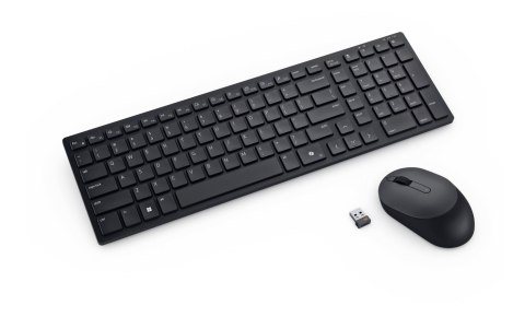Dell | Cicha klawiatura i mysz | KM555 | Zestaw klawiatury i myszy | Bezprzewodowy | US International (QWERTY) | Czarny | 2,4 GH Dell | Cicha klawiatura i mysz | KM555 | Zestaw klawiatury i myszy | Bezprzewodowy | US International (QWERTY) | Czarny | 2,4 GH