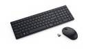 Dell | Cicha klawiatura i mysz | KM555 | Zestaw klawiatury i myszy | Bezprzewodowy | Ukraiński (QWERTY) | Czarny | 2,4 GHz, Blue