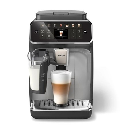 Espresso Machine | EP4446/70 | Pump pressure 15 bar | Built-in milk frother | Fully Automatic | 1500 W | Black/Silver Espresso Machine | EP4446/70 | Pump pressure 15 bar | Built-in milk frother | Fully Automatic | 1500 W | Black/Silver