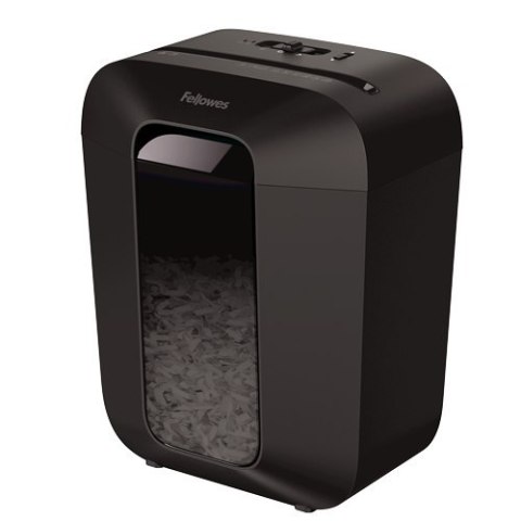 Fellowes Powershred | LX50 | Cross-cut | Niszczarka | P-4 | Karty kredytowe | Zszywki | Spinacze | Papier | 17 litrów | Czarny Fellowes Powershred | LX50 | Cross-cut | Niszczarka | P-4 | Karty kredytowe | Zszywki | Spinacze | Papier | 17 litrów | Czarny