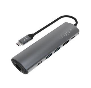 Fixed | 6-portowy USB-C HUB Pro dla laptopów i tabletów