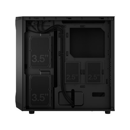 Fractal Design | Focus 2 | Side window | Black Solid | Midi Tower | Power supply included No | ATX Fractal Design | Focus 2 | Side window | Black Solid | Midi Tower | Power supply included No | ATX