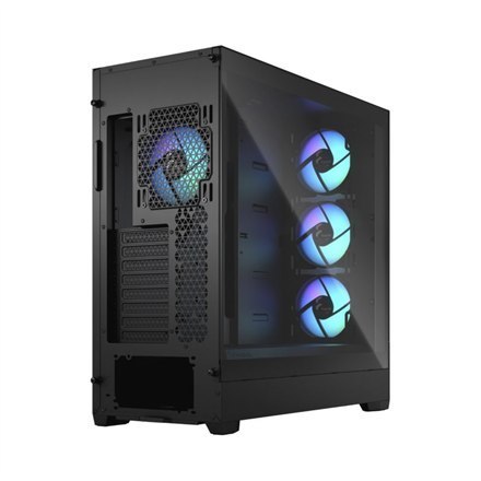 Fractal Design | Pop XL Air RGB | Okno boczne | Black TG Clear Tint | E-ATX do 280 mm, ATX, mATX, Mini ITX | Zasilacz w zestawie Fractal Design | Pop XL Air RGB | Okno boczne | Black TG Clear Tint | E-ATX do 280 mm, ATX, mATX, Mini ITX | Zasilacz w zestawie
