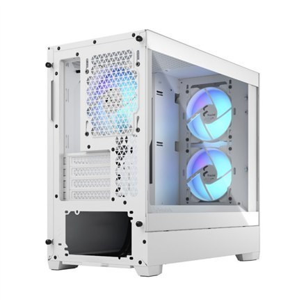 Fractal Design | Pop Mini Air RGB | Okno boczne | White TG Clear Tint | mATX, Mini ITX | Zasilacz w zestawie Nie | ATX Fractal Design | Pop Mini Air RGB | Okno boczne | White TG Clear Tint | mATX, Mini ITX | Zasilacz w zestawie Nie | ATX