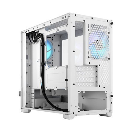 Fractal Design | Pop Mini Air RGB | Okno boczne | White TG Clear Tint | mATX, Mini ITX | Zasilacz w zestawie Nie | ATX Fractal Design | Pop Mini Air RGB | Okno boczne | White TG Clear Tint | mATX, Mini ITX | Zasilacz w zestawie Nie | ATX