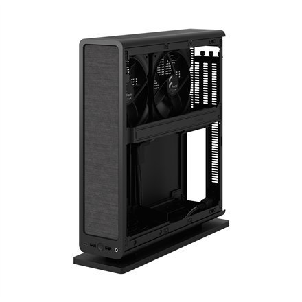 Fractal Design | Ridge | FD-C-RID1N-11 | Czarny | Mini ITX | Zasilacz NIE | SFX, SFX-L Fractal Design | Ridge | FD-C-RID1N-11 | Czarny | Mini ITX | Zasilacz NIE | SFX, SFX-L