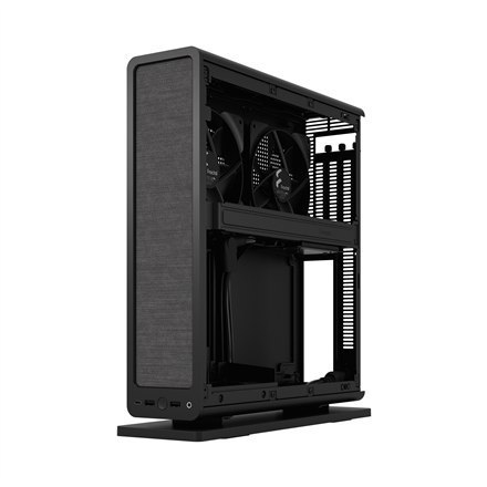 Fractal Design | Ridge | FD-C-RID1N-11 | Czarny | Mini ITX | Zasilacz NIE | SFX, SFX-L Fractal Design | Ridge | FD-C-RID1N-11 | Czarny | Mini ITX | Zasilacz NIE | SFX, SFX-L