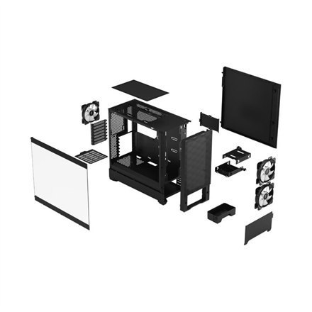 Fractal Design | op Air RGB | Okno boczne | Black TG Clear Tint | ATX, mATX, Mini ITX | Zasilacz w zestawie Nie | ATX Fractal Design | op Air RGB | Okno boczne | Black TG Clear Tint | ATX, mATX, Mini ITX | Zasilacz w zestawie Nie | ATX