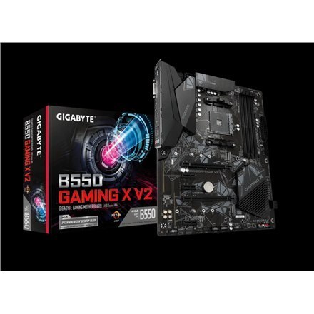 Gigabyte | B550 GAMING X V2 | Rodzina procesorów AMD | Gniazdo procesora AM4 | DDR4 DIMM | Gniazda pamięci 4 | Chipset AMD B | A Gigabyte | B550 GAMING X V2 | Rodzina procesorów AMD | Gniazdo procesora AM4 | DDR4 DIMM | Gniazda pamięci 4 | Chipset AMD B | A