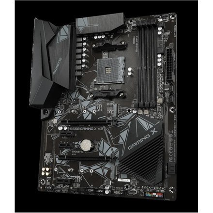 Gigabyte | B550 GAMING X V2 | Rodzina procesorów AMD | Gniazdo procesora AM4 | DDR4 DIMM | Gniazda pamięci 4 | Chipset AMD B | A Gigabyte | B550 GAMING X V2 | Rodzina procesorów AMD | Gniazdo procesora AM4 | DDR4 DIMM | Gniazda pamięci 4 | Chipset AMD B | A