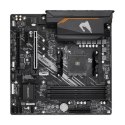 Gigabyte | B550M AORUS ELITE 1.0 | Rodzina procesorów AMD | Gniazdo procesora AM4 | DDR4 DIMM | Gniazda pamięci 4 | Liczba złącz
