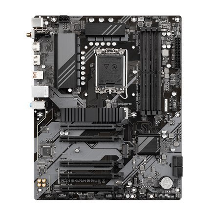 Gigabyte | B760 DS3H AX 1.x M/B | Rodzina procesorów Intel | Gniazdo procesora LGA1700 | DDR5 DIMM | Gniazda pamięci 4 | Obsługi Gigabyte | B760 DS3H AX 1.x M/B | Rodzina procesorów Intel | Gniazdo procesora LGA1700 | DDR5 DIMM | Gniazda pamięci 4 | Obsługi