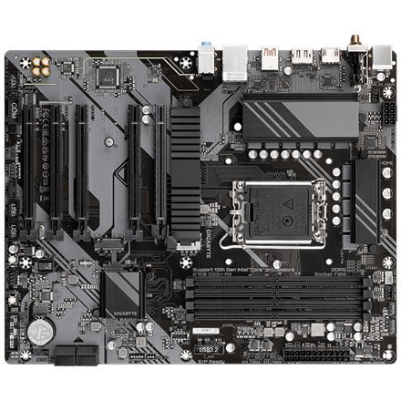 Gigabyte | B760 DS3H AX 1.x M/B | Rodzina procesorów Intel | Gniazdo procesora LGA1700 | DDR5 DIMM | Gniazda pamięci 4 | Obsługi Gigabyte | B760 DS3H AX 1.x M/B | Rodzina procesorów Intel | Gniazdo procesora LGA1700 | DDR5 DIMM | Gniazda pamięci 4 | Obsługi