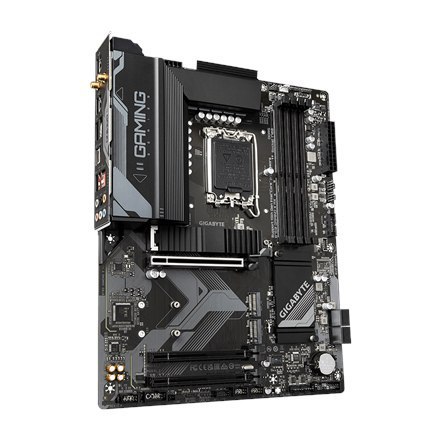 Gigabyte | B760 GAMING X AX 1.1 M/B | Rodzina procesorów Intel | Gniazdo procesora LGA1700 | DDR5 DIMM | Gniazda pamięci 4 | Obs Gigabyte | B760 GAMING X AX 1.1 M/B | Rodzina procesorów Intel | Gniazdo procesora LGA1700 | DDR5 DIMM | Gniazda pamięci 4 | Obs