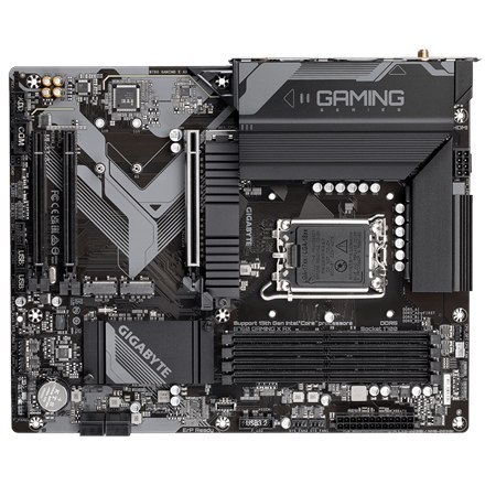 Gigabyte | B760 GAMING X AX 1.1 M/B | Rodzina procesorów Intel | Gniazdo procesora LGA1700 | DDR5 DIMM | Gniazda pamięci 4 | Obs Gigabyte | B760 GAMING X AX 1.1 M/B | Rodzina procesorów Intel | Gniazdo procesora LGA1700 | DDR5 DIMM | Gniazda pamięci 4 | Obs