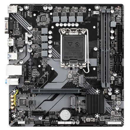 Gigabyte | B760M H DDR4 1.0 M/B | Rodzina procesorów Intel | Gniazdo procesora LGA1700 | DDR4 DIMM | Gniazda pamięci 2 | Obsługi Gigabyte | B760M H DDR4 1.0 M/B | Rodzina procesorów Intel | Gniazdo procesora LGA1700 | DDR4 DIMM | Gniazda pamięci 2 | Obsługi