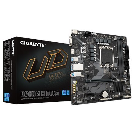Gigabyte | B760M H DDR4 1.0 M/B | Rodzina procesorów Intel | Gniazdo procesora LGA1700 | DDR4 DIMM | Gniazda pamięci 2 | Obsługi Gigabyte | B760M H DDR4 1.0 M/B | Rodzina procesorów Intel | Gniazdo procesora LGA1700 | DDR4 DIMM | Gniazda pamięci 2 | Obsługi