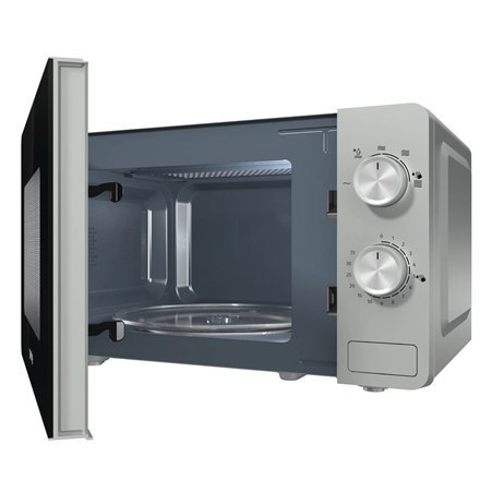 Gorenje | MO20E1S | Kuchenka mikrofalowa | Wolnostojąca | 20 L | 800 W | Srebrna Gorenje | MO20E1S | Kuchenka mikrofalowa | Wolnostojąca | 20 L | 800 W | Srebrna