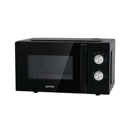 Gorenje | MO20E2BH | Kuchenka mikrofalowa | Wolnostojąca | 20 L | 800 W | Grill | Czarny Gorenje | MO20E2BH | Kuchenka mikrofalowa | Wolnostojąca | 20 L | 800 W | Grill | Czarny